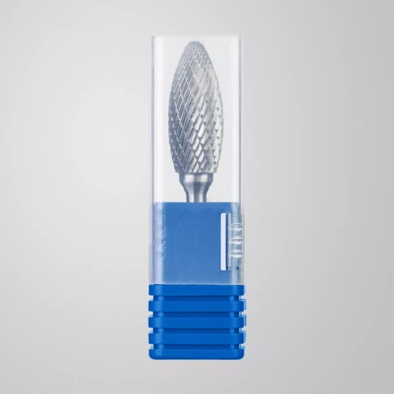 Зубр Твердосплавная борфреза H - пламя, 16 х 36 мм, радиус 2.5 мм (28807-16-36) купить в Екатеринбурге