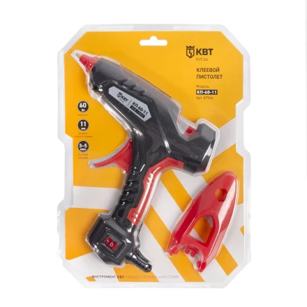 Пистолет клеевой КВТ КП-60-11 60 Вт, стержня 11 мм (87966) купить в Екатеринбурге