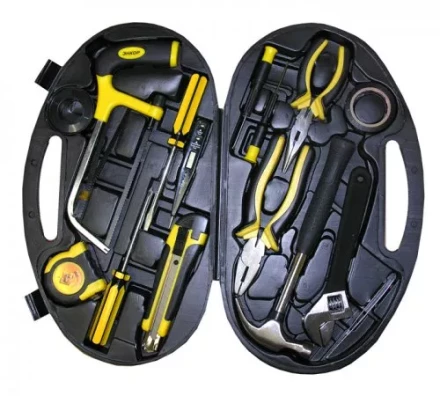 Набор инструмента 18 предметов пластиковый кейс 57051 купить в Екатеринбурге