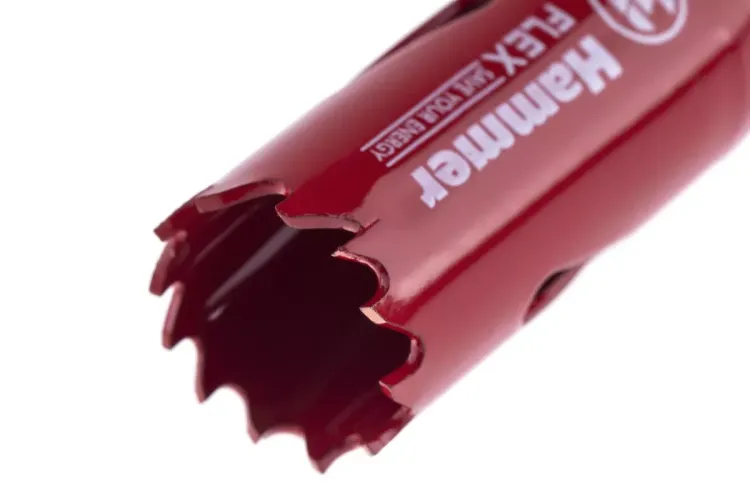 Коронка биметаллическая HAMMER Ф22х38мм 5/8" BiMETALL (224-003) купить в Екатеринбурге