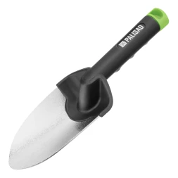 Совок посадочный широкий, 90х275 мм, стальной, полипропиленовая рукоятка, BASE// Palisad 62066