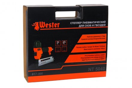 Степлер пневматический WESTER NT-5040 купить в Екатеринбурге