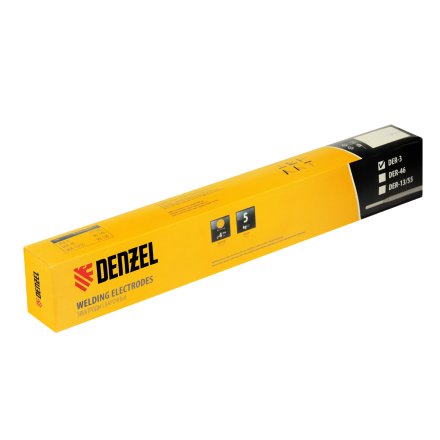 Электроды DER-3, диам. 4 мм, 5 кг, рутиловое покрытие// Denzel 97513 купить в Екатеринбурге
