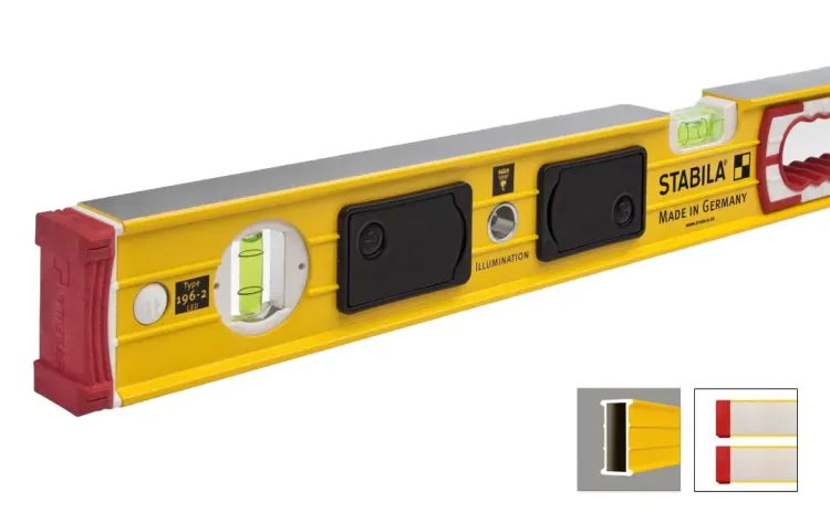 Уровень 60см  тип 196-2 с LED подсветкой  17392  STABILA купить в Екатеринбурге