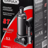 Домкрат гидравлический бутылочный, 8т, 200-385 мм, MIRAX 43260-8 43260-8 купить в Екатеринбурге