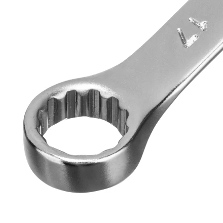 Набор ключей комбинированных Stels 6-17 мм, 6 шт., CrV, матовый хром, 15442 купить в Екатеринбурге