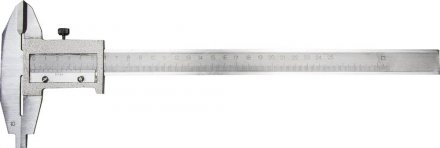 Штангенциркуль металлический тип 1, класс точности 2, 250мм, шаг 0,1мм 3445-250 купить в Екатеринбурге