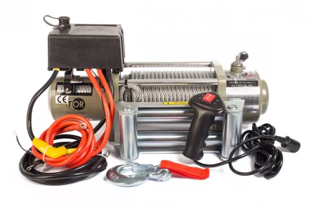 Лебедка автомобильная TOR ЛА S10000 г/п 4536 кг 28 м 24V 1141005 купить в Екатеринбурге