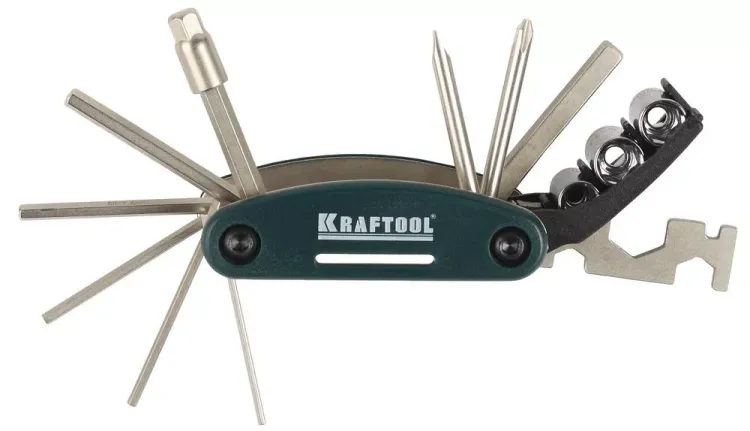 Набор для обслуживания велосипеда KRAFTOOL 26182-H16 купить в Екатеринбурге