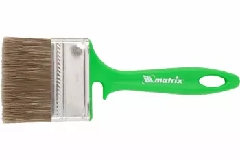 Кисть флейцевая "РАБОТЫ ПО ДЕРЕВУ" 70*12 мм MATRIX Color Line 83375