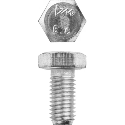 Болт ЗУБР &quot;МАСТЕР&quot; с шестигранной головкой, ГОСТ 7798-70, класс прочности 5.8, оцинкованный, M12x25мм, 5кг 303080-12-025 купить в Екатеринбурге