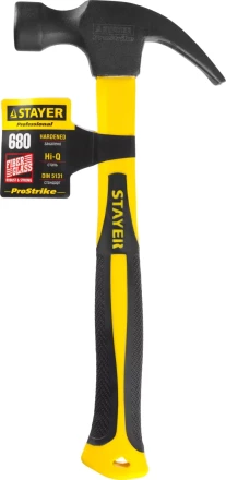 Молоток-гвоздодер &quot;Fiberglass&quot;, 680г, STAYER Professional 2026_z01 купить в Екатеринбурге