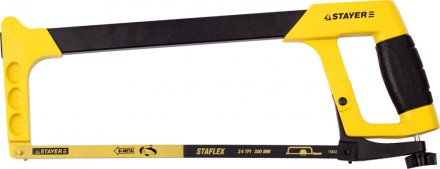 Ножовка по металлу STAYER RX700-HERCULES, металлическая обрезиненная ручка, натяжение 100 кг, 300 мм 2-15791_z01 купить в Екатеринбурге