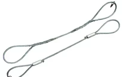 Строп канатный петлевой СКП 14 т  L=6.5 м опрессовка купить в Екатеринбурге