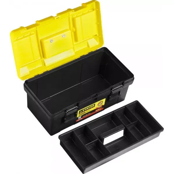 Ящик для инструмента "TOOLMAX-19" пластиковый, STAYER 2-38015-19_z01 купить в Екатеринбурге