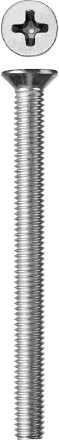 Винт ЗУБР &quot;МАСТЕР&quot; DIN 965, класс прочности 4.8, оцинкованный, M6x75мм, 5кг 303110-06-075 купить в Екатеринбурге
