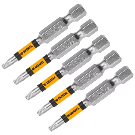 Бита T10x50, 5 шт. Denzel 7711318 купить в Екатеринбурге