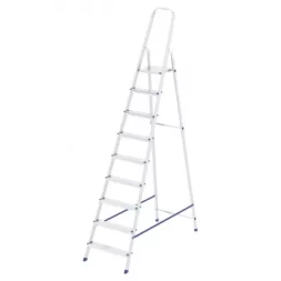 Стремянка 9 ступеней алюминиевая СИБРТЕХ Pоссия 97719