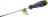 Отвертка KRAFTOOL, Cr-Mo-V закалённый стержень, двухкомпонентная противоскользящ рукоятка, SL 6,5x1,2x150мм 25007-6.5-150 купить в Екатеринбурге