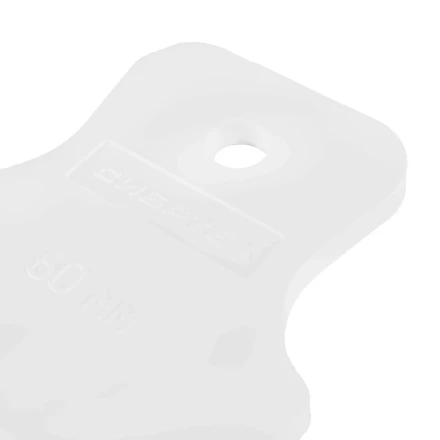 Шпатель, белая резина, 60 мм Россия Сибртех 85832 купить в Екатеринбурге