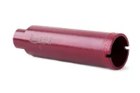 Сегментная алмазная коронка MESSER REDLINE по граниту диаметр 22 мм длина 100 мм