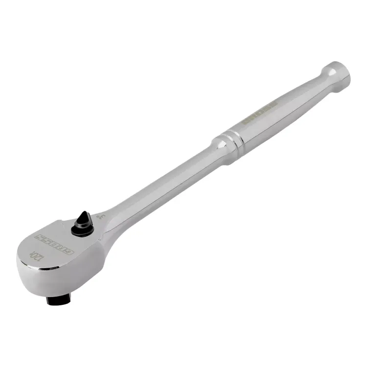 Ключ-трещотка 3/8" Gross 14051, CrV, 120 зубьев, цельнометаллический, хром купить в Екатеринбурге