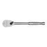 Ключ-трещотка 3/8" Gross 14051, CrV, 120 зубьев, цельнометаллический, хром купить в Екатеринбурге