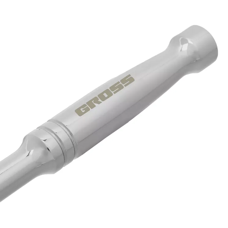 Ключ-трещотка 3/8" Gross 14051, CrV, 120 зубьев, цельнометаллический, хром купить в Екатеринбурге