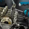 Ключ-трещотка 3/8" Gross 14051, CrV, 120 зубьев, цельнометаллический, хром купить в Екатеринбурге