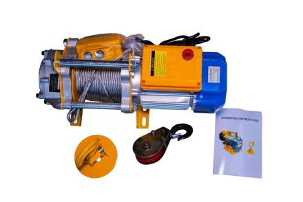 Лебедка электрическая TOR КCD (TSA) 300/600 40/20 м 220В (алюминиевый корпус) 1023995 купить в Екатеринбурге