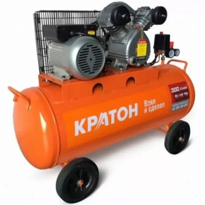 Компрессор масляный поршневой ременной Кратон AC-300-100-BDV 3 01 01 039 купить в Екатеринбурге