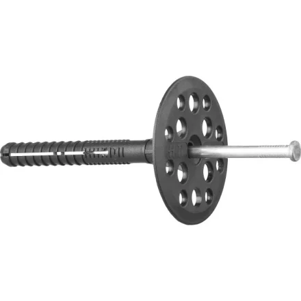 Дюбель ЗУБР &quot;МАСТЕР&quot; для изоляционных материалов полипропиленовый, металлический стержень, 10 x 120 мм, 100 шт 4-301525-10-120_z01 купить в Екатеринбурге