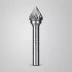 Зубр Твердосплавная борфреза J - зенкер с вершиной 60°, 12 х 10 мм (28808-12-10) купить в Екатеринбурге