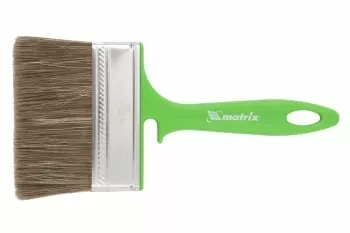 Кисть флейцевая "РАБОТЫ ПО ДЕРЕВУ" 100*12 мм MATRIX Color Line 83376