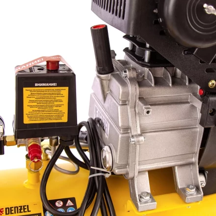 Компрессор воздушный, прямой привод DC1500/50, 1.5 кВт, 50 литров, 220 л/мин Denzel 58161 купить в Екатеринбурге