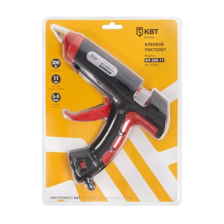 Пистолет клеевой КВТ КП-200-11 200 Вт, стержня 11 мм (87968) купить в Екатеринбурге