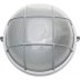 Светильник уличный СВЕТОЗАР влагозащищенный с решеткой, круг, цвет белый, 60Вт SV-57255-W купить в Екатеринбурге