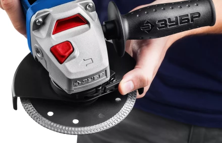 ЗУБР 1500 Вт, d125 мм, УШМ, Профессионал (УШМ-П125-1500 ПСТ) купить в Екатеринбурге