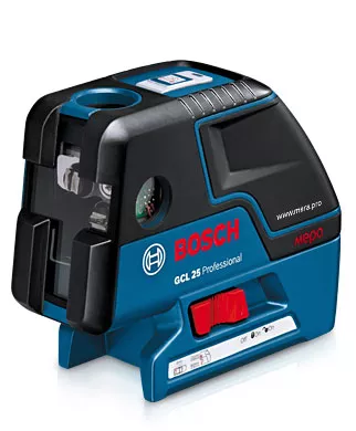 Нивелир лазерный BOSCH GCL 25 Prof +BS 150 проекция купить в Екатеринбурге