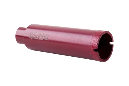 Сегментная алмазная коронка MESSER REDLINE по граниту диаметр 25 мм длина 100 мм купить в Екатеринбурге