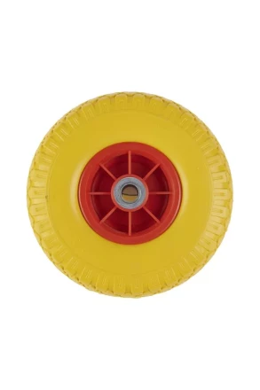 Колесо литое полиуретановое 260 мм PU 1805 с пластиковым ободом (20 мм шариковый подишпник) 1046280 купить в Екатеринбурге