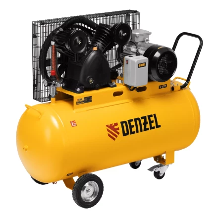 Компрессор воздушный рем. привод Denzel BCV 5500-T/200, 5,5 кВт, 200 литров, 850 л/мин купить в Екатеринбурге