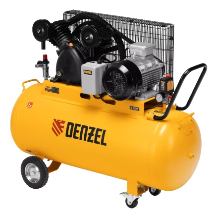 Компрессор воздушный рем. привод Denzel BCV 5500-T/200, 5,5 кВт, 200 литров, 850 л/мин купить в Екатеринбурге