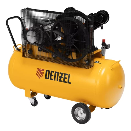 Компрессор воздушный рем. привод Denzel BCV 5500-T/200, 5,5 кВт, 200 литров, 850 л/мин купить в Екатеринбурге
