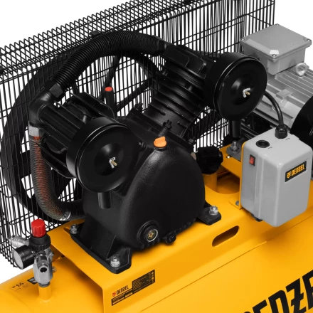 Компрессор воздушный рем. привод Denzel BCV 5500-T/200, 5,5 кВт, 200 литров, 850 л/мин купить в Екатеринбурге