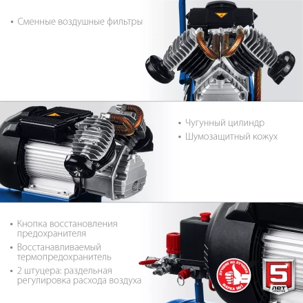 Компрессор воздушный КПМ-400-50 серия ПРОФЕССИОНАЛ купить в Екатеринбурге