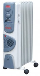 Маслянный радиатор обогреватель электрический Ресанта ОМ-9НВ
