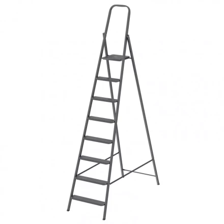 Стремянка 8 ступени компактная стальная Россия Сибртех 97948 купить в Екатеринбурге