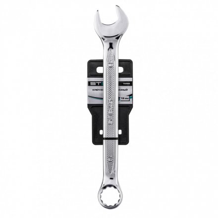 Ключ комбинированный 19 мм CrV антислип Stels 15256 купить в Екатеринбурге