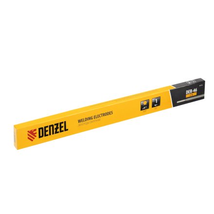 Электроды DER-46, диам. 4 мм, 1 кг, рутиловое покрытие// Denzel 97516 купить в Екатеринбурге